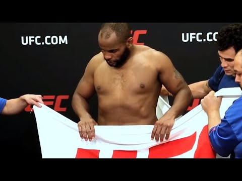 Daniel Cormier vs Anthony Johnson | UFC 210 Official Weigh Ins