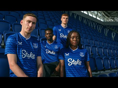 Everton's 2025/26 home kit REVEALED!  🔵🌊 | From the banks of the Royal Blue Mersey