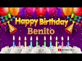 Benito Happy birthday To You - Happy Birthday song name Benito 🎁