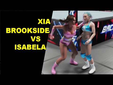 WWE 2K19 Xia Brookside vs Isabela - Last Woman Standing