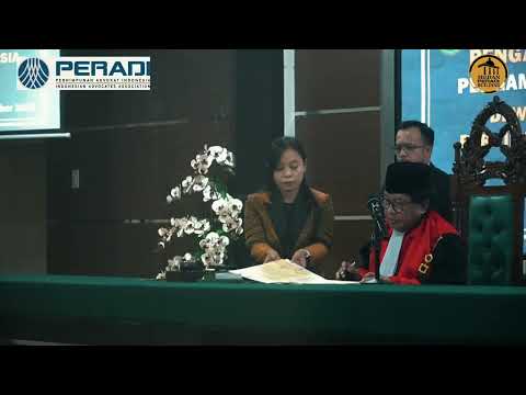 Sumpah Advokat di Wilayah Pengadilan Tinggi Medan
