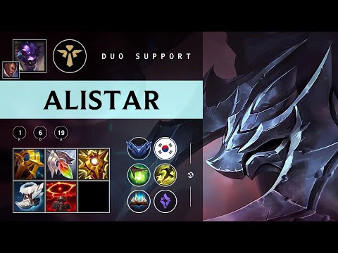 Alistar Support vs Soraka - KR Diamond Patch 25.24