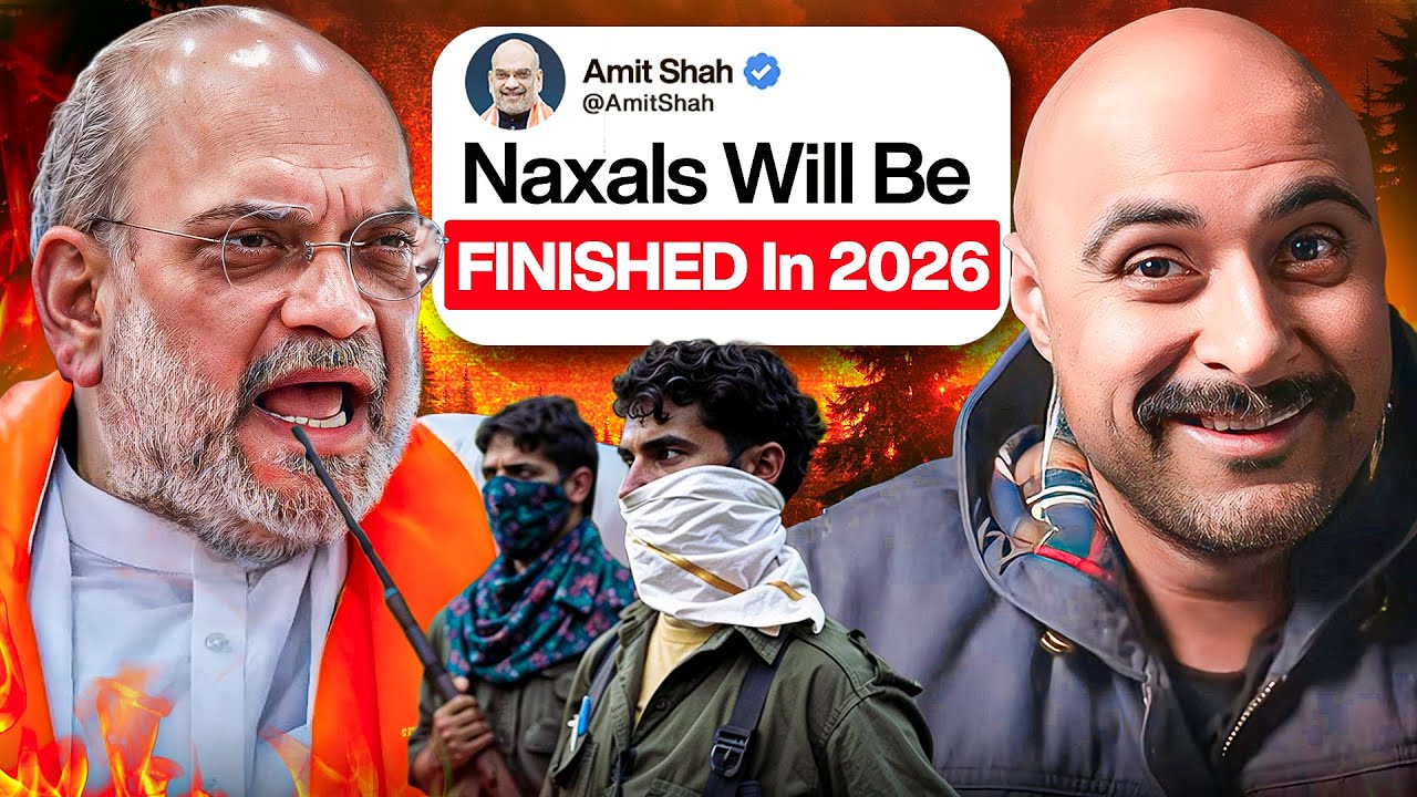 INSANE: How Amit Shah Plans To DESTROY Naxalism by 2026
