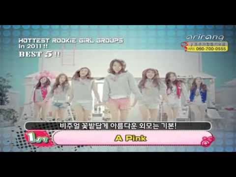 [CLIP] A Pink Hottest Rookie in 2011 @ Arirang