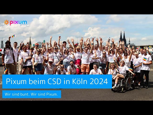  Pixum beim CSD 2024 in Köln