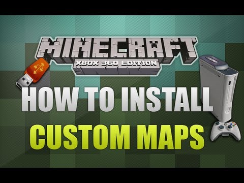 How To Install - Minecraft Xbox 360 Custom Maps (Voice Tutorial)