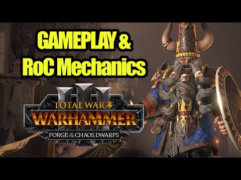 Gameplay - Zhatan The Black & RoC Mechanics - Forge of The Chaos Dwarfs - Immortal Empires
