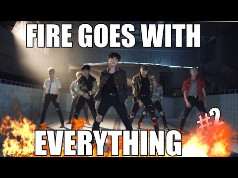 more proof that BTS FIRE choreography goes with everything