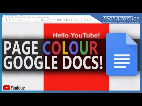 How To Add Background On Google Docs