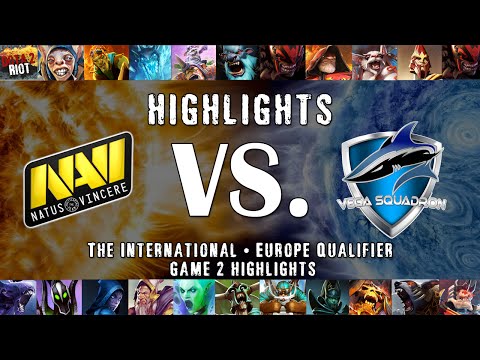 Dota 2 Tournament | Natus Vincere VS Vega Squadron - Game 2 | The International Europe Qualifier