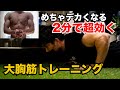 【初心者向け】4セットだけで大胸筋がバチバチ効くトレーニング #胸トレ #筋トレ初心者#筋トレ#筋トレ減量 #減量#増量