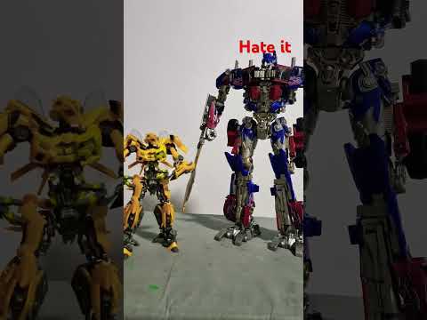 transformers optimus prime and bumblebee change movies