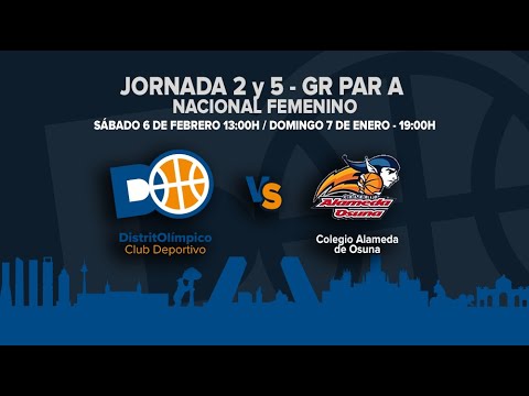 Previa J2 y 5 - NACFEM vs Colegio Alameda de Osuna