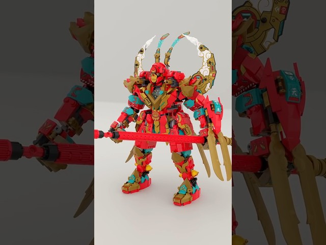 Vídeo relacionado con JMBricklayer Monkey King Mech - Juego de construcción para Adultos 70150, Figura de acción Robot meca, Juguete clásico de Guerrero Chinoiserie Coleccionable, Kit de Modelo Genial Mech, Regalos para
