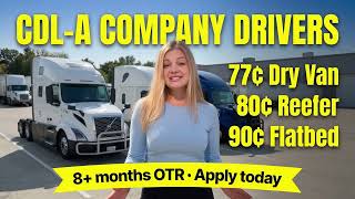 CDL A company driver 