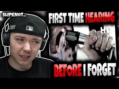 HIP HOP FAN'S FIRST TIME HEARING 'Slipknot - Before I Forget' | GENUINE REACTION