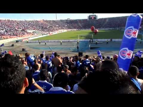 "Entrada Los de Abajo - La Banda del Búho / U de Chile Vs Liga / Final Sudamericana 2011" Barra: Los de Abajo • Club: Universidad de Chile - La U