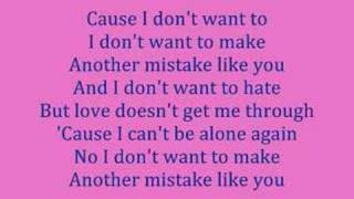 Mistake by Stephanie McIntosh (with lyrics)