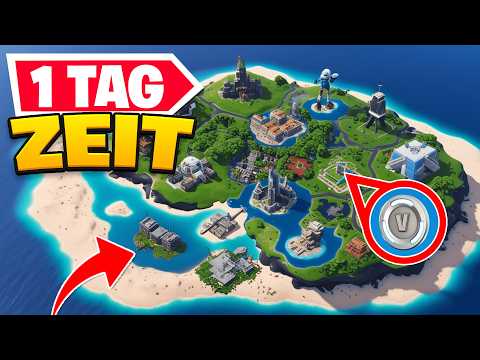 Ich Baue Meine *EIGENE* Fortnite MAP in nur 24 Stunden😱(Geht Viral)