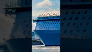 Wonder of the Seas Sets Sail from PortMiami 🛳️ #cruise #vacation #travel #dream