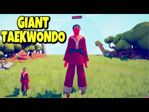 GIANT TAEKWONDO vs EVERY FACTION - Totally Accurate Battle Simulator TABS