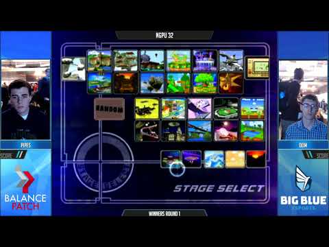 NGPU 32 SSBM - Pipes (Red Marth) vs. Dom (Default Marth) - Melee WR1