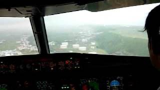 preview picture of video 'Landing at Lajes, Terceira Island, Azores, Portugal'