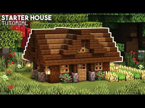 Minecraft: How to Build a Survival Starter House | Small Cottage Tutorial