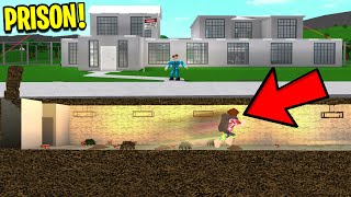 I ESCAPED BLOXBURG PRISON USING A *SECRET* TUNNEL! (Roblox)