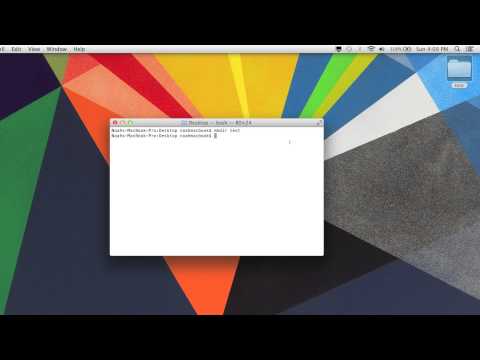 Terminal Lesson 3 - Create and Remove Folders/Directories