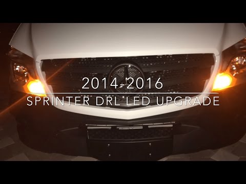 2014 - 2016 Sprinter DRL Led Upgrade Tutorial