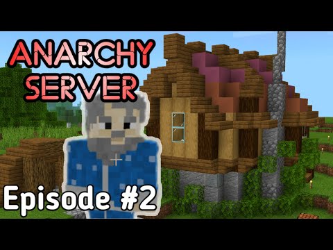 Perry Pines (Fruit Realm) - | Anarchy Server Episode 2 | The WEIRD WIZARD Book Works! (Hardcore Minecraft Bedrock)