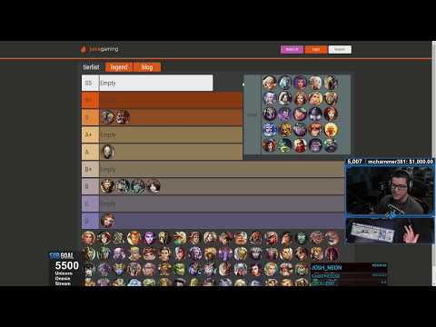 Mid TIER LIST Season 6 - Smite