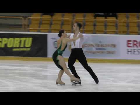 12 Natalia KALISZEK / Maksym SPODYRIEV - POL - Senior Ice Dance RD - Mentor Torun Cup 2019