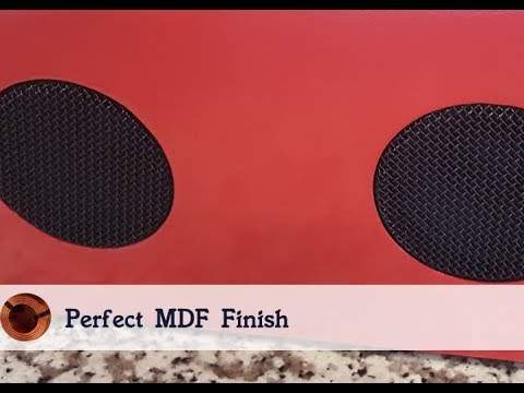 How to seal and Paint MDF for the Perfect Finish
