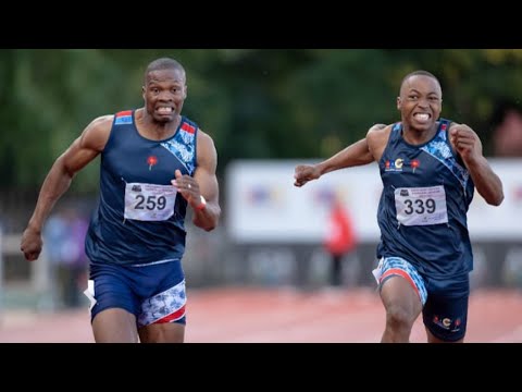 Leotlela Edges Walaza to Win 100m South African Title at ASA Championships