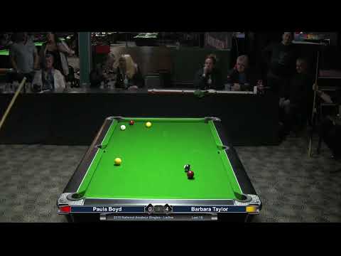 2019 Ladies National Singles - Paula Boyd v Barbara Taylor