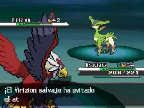 Pokémon Edición Negra y Blanca - Vs Virizion (ビリジオン)