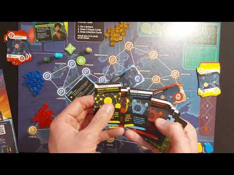 Pandemic: Hot Zone - Europe co-operative board game overview unboxing teaser trailer * AmassGames*4K