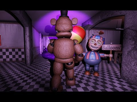 OVERNIGHT 2 : Night 5, Free roam FNAF 2 3D