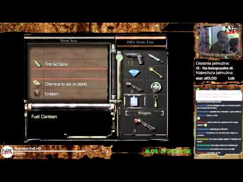 Resident Evil HD Part 1 (Hitbox.tv) - NRGeek Stream #17