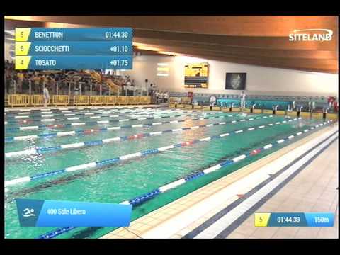 Serie 5 dei 400 Stile Libero  Assoluti Femmine Master - Campionati Regionali Masters 2014 di Veneto