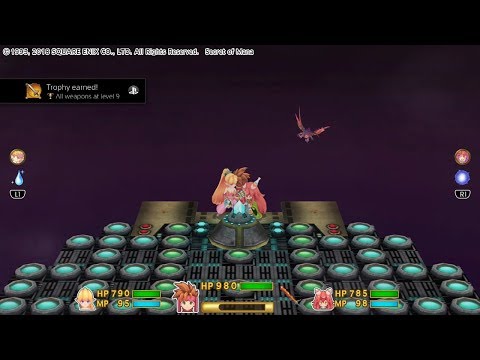 Secret of Mana [PS4] - Spear Orbs (All Weapons at Level 9 Trophy)