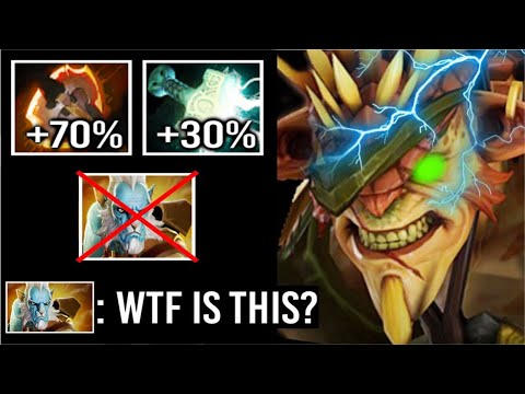 NEW META Mjollnir + Battle Fury Bristleback vs Phantom Lancer Epic 100% Illusion Melt Build Dota 2