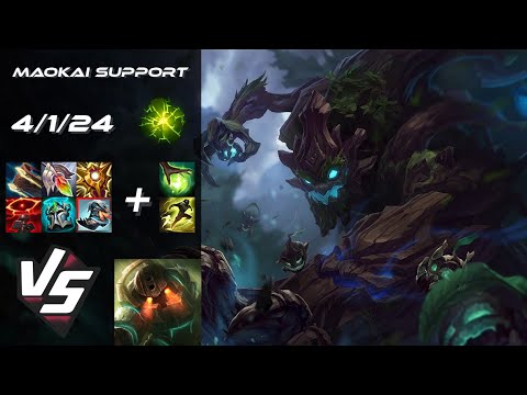 SUPPORT Maokai vs Nautilus - NA Challenger Patch 25.18