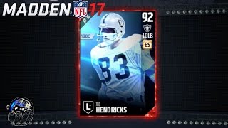 OMG 6'7 LURKER || LEGEND TED HENDRICKS THE WHITE LEBRON JAMES || Madden 17 Ultimate Team