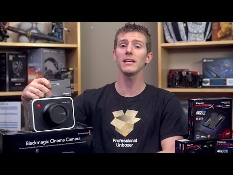 Blackmagic Cinema Camera & Kingston HyperX 3K SSD