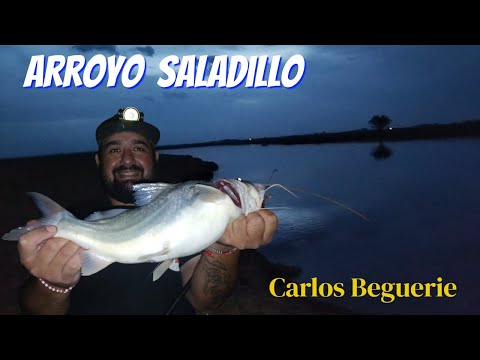 Pesca en arroyo saladillo/Carlos Beguerie 
