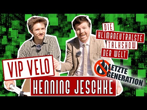 Letzte Generation - Henning Jeschke - Hungerstreik + ziviler Ungehorsam |VIP VELO #letztegeneration