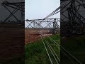 High Power Towers Fall Down